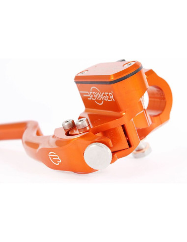 Maître-cylindre de frein radial BERINGER Aerotec® Ø17,5mm bocal integré orange (levier type 2 - 14cm)