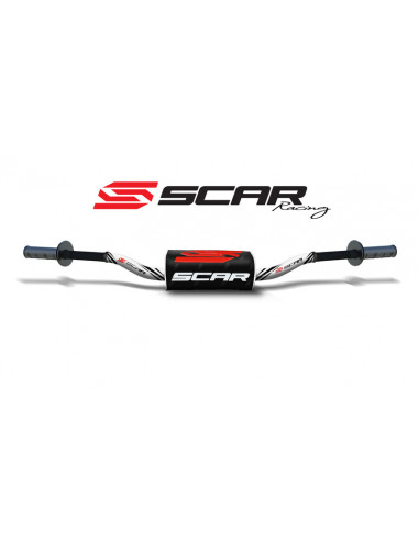 Guidon SCAR O² McGrath/Short KTM - White