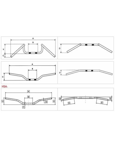 Guidon TOMMASELLI Medium