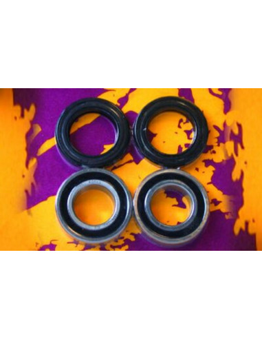 KIT ROULEMENTS DE ROUE AVANT POUR KAWASAKI KX125 1993-05, KX250 1993-07 ET KX250F 2004-07