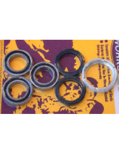 KIT ROULEMENTS DE ROUE ARRIERE POUR HONDA CR125/250 2000-07, CRF250R/X 2004-07 ET CRF250R/X 2002-07