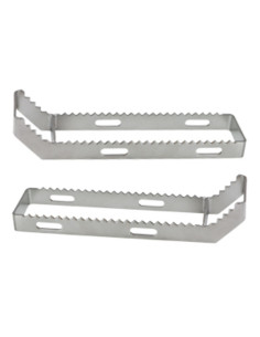 Repose-pieds ART inox universels quad