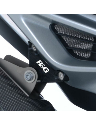 Patte de fixation de silencieux R&G RACING noir KTM Duke 790