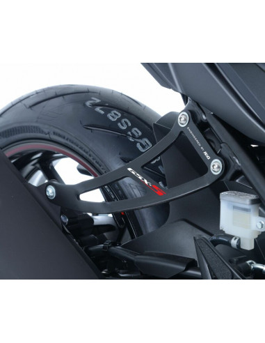 Patte de fixation de silencieux R&G RACING noir Suzuki GSX-S750