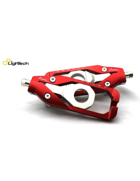 Tendeur de chaine LIGHTECH rouge Aprilia RSV4R - TEAP001ROS