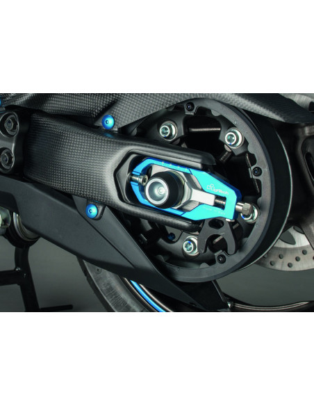 Tendeurs de courroie LIGHTECH noir (la paire)