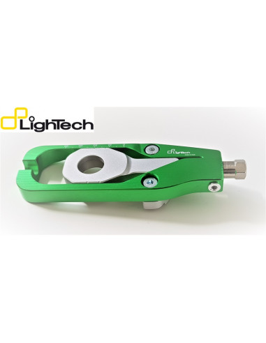 Tendeur de chaîne LIGHTECH vert Kawasaki Z900