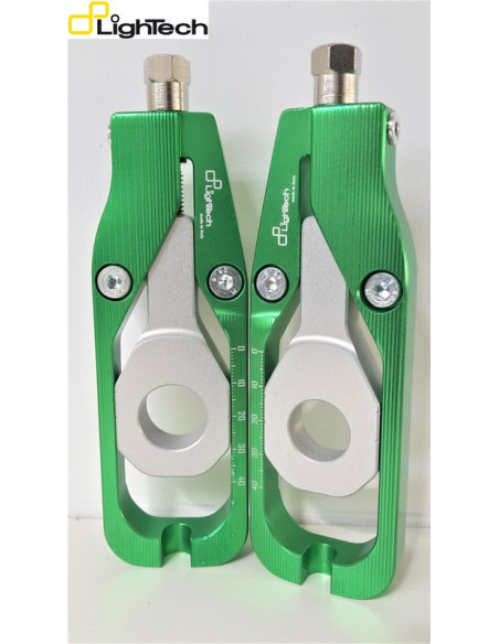 Tendeur de chaîne LIGHTECH vert Kawasaki Z900