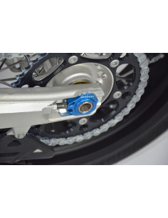 Tendeur de chaîne SCAR bleu KTM/Husqvarna 2