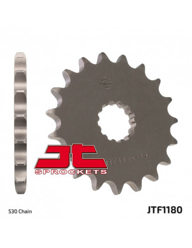 Pignon JT SPROCKETS acier standard 1180 - 530