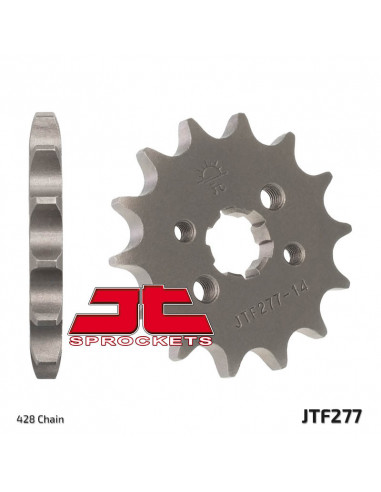 Pignon JT SPROCKETS acier standard 277 - 428