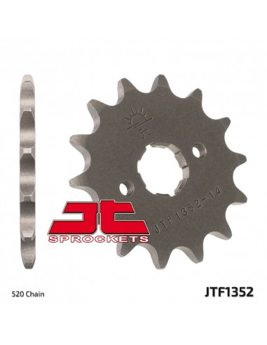 Pignon JT SPROCKETS acier standard 1352 - 520