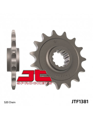 Pignon JT SPROCKETS acier standard 1381 - 520