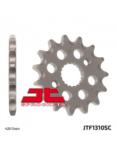 Pignon JT SPROCKETS acier anti-boue 1310 - 420