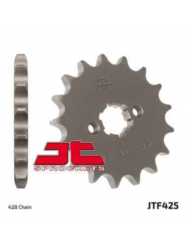 Pignon JT SPROCKETS acier standard 425 - 428