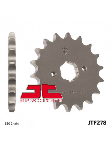 Pignon JT SPROCKETS acier standard 278 - 520