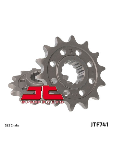 Pignon JT SPROCKETS acier standard 741 - 525