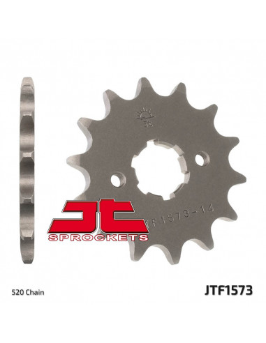 Pignon JT SPROCKETS acier standard 1573 - 520