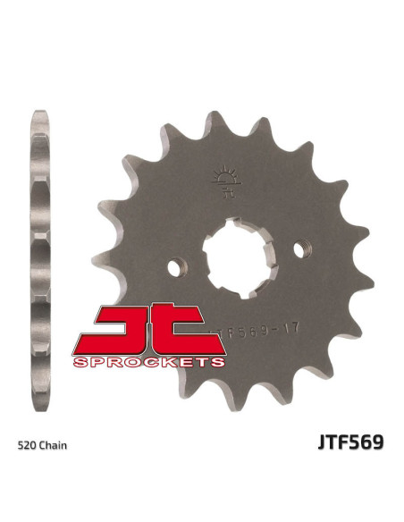 Pignon JT SPROCKETS acier standard 569 - 520