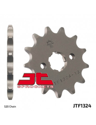 Pignon JT SPROCKETS acier standard 1324 - 520