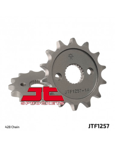 Pignon JT SPROCKETS acier standard 1257 - 428