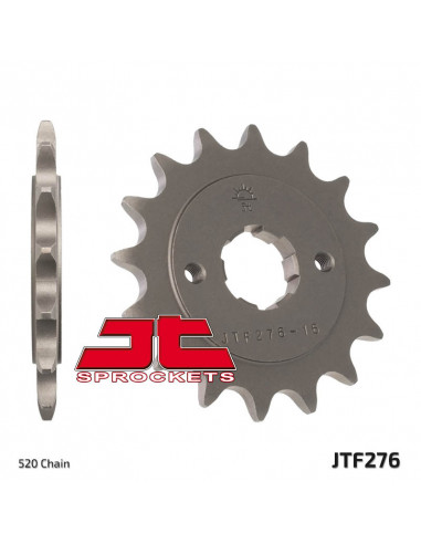 Pignon JT SPROCKETS acier standard 276 - 520