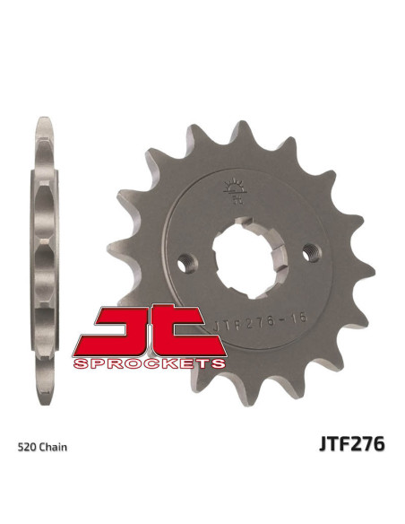 Pignon JT SPROCKETS acier standard 276 - 520