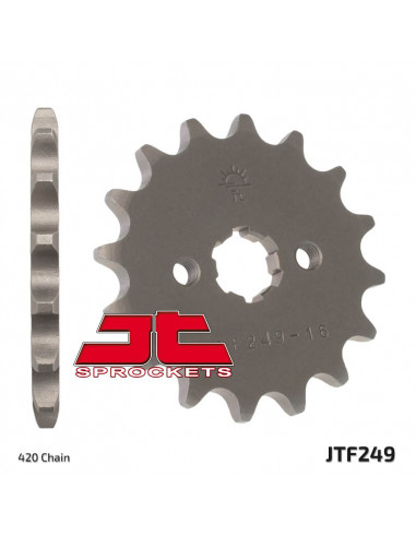 Pignon JT SPROCKETS acier standard 249 - 420