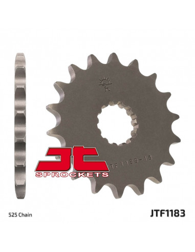 Pignon JT SPROCKETS acier standard 1183 - 525