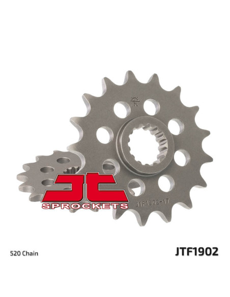 Pignon JT SPROCKETS acier standard 1902 - 520