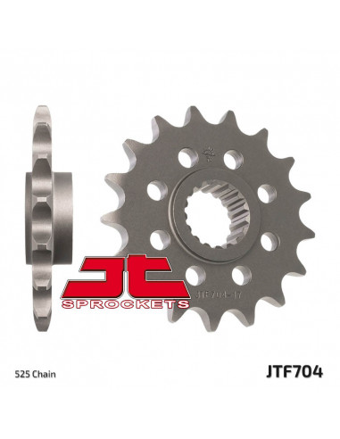 Pignon JT SPROCKETS acier standard 704 - 525