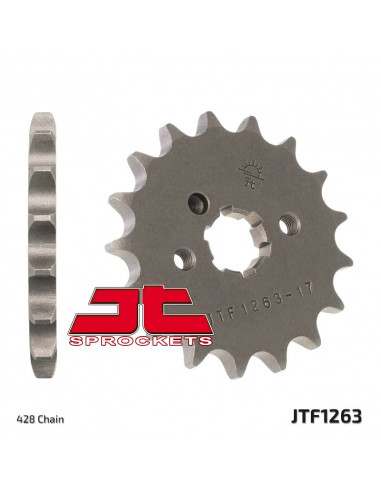 Pignon JT SPROCKETS acier standard 1263 - 428