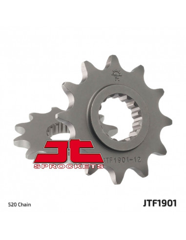 Pignon JT SPROCKETS acier standard 1901 - 520