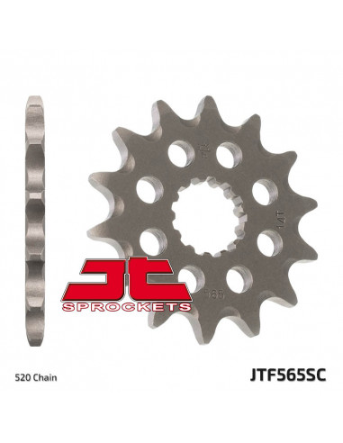 Pignon JT SPROCKETS acier anti-boue 565 - 520