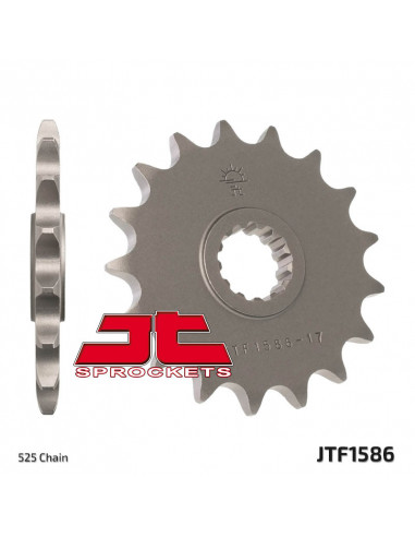 Pignon JT SPROCKETS acier standard 1586 - 428