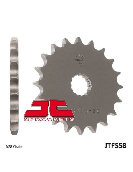 Pignon JT SPROCKETS acier standard 558 - 520