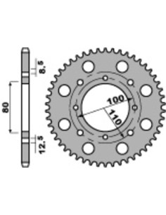 Couronne PBR acier standard 819 - 520