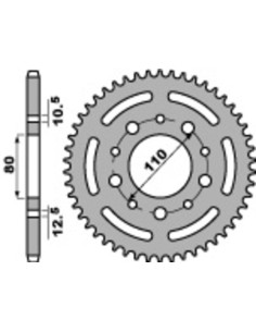 Couronne PBR acier standard 4350 - 525
