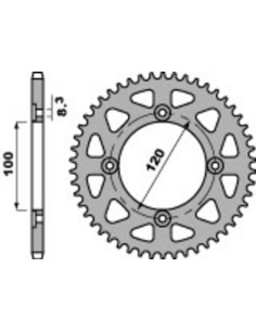 Couronne PBR acier standard 4453 - 420