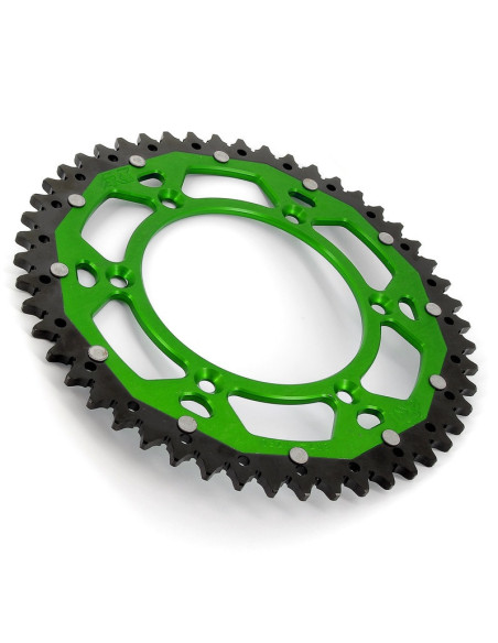 Couronne ART Dual-components aluminium/acier Ultra-Light anti-boue 460 - 520