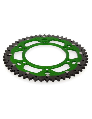 Couronne ART Dual-components aluminium/acier Ultra-Light anti-boue 460 - 520