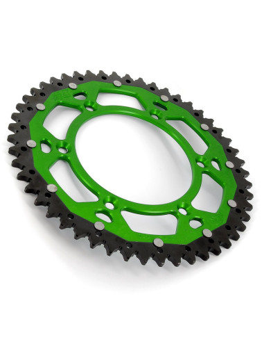 Couronne ART Dual-components aluminium/acier Ultra-Light anti-boue 460 - 520