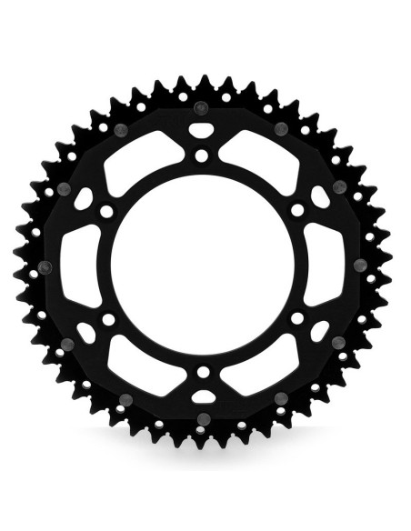 Couronne ART Dual-components aluminium/acier Ultra-Light anti-boue 897 - 520