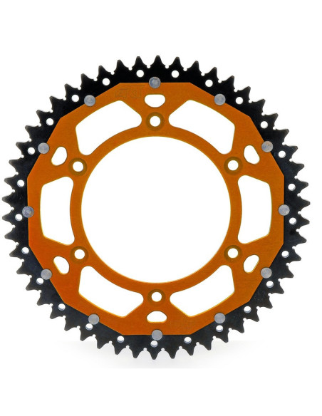 Couronne ART Dual-components aluminium/acier Ultra-Light anti-boue 897 - 520