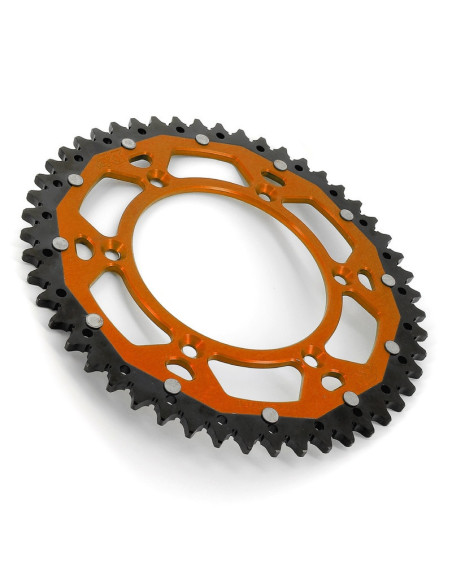 Couronne ART Dual-components aluminium/acier Ultra-Light anti-boue 897 - 520