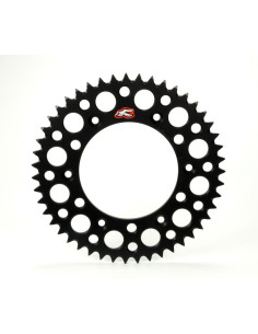 Couronne RENTHAL aluminium Ultra-Light anti-boue 112U - 520