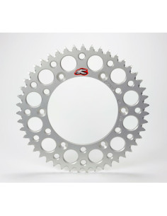 Couronne RENTHAL aluminium Ultra-Light anti-boue 191U - 420