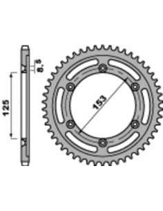 Couronne PBR acier standard 4547 - 428
