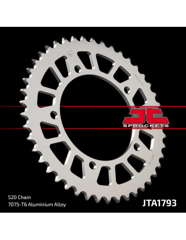 Couronne JT SPROCKETS aluminium ultra-light 1793 - 520