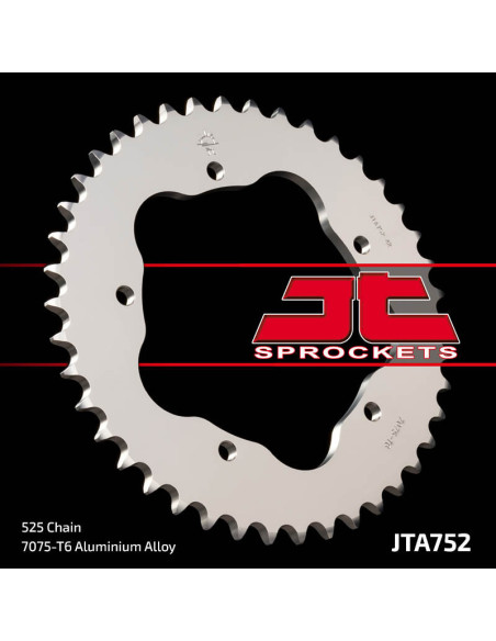 Couronne JT SPROCKETS aluminium Ultra-Light 752 - 525